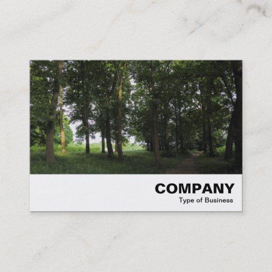 Bossen, Bute Park Cardiff Visitekaartje (Voorkant)