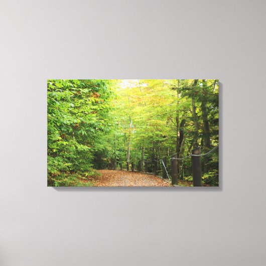 Bossen Canvas wikkels Afdruk (Voorkant)