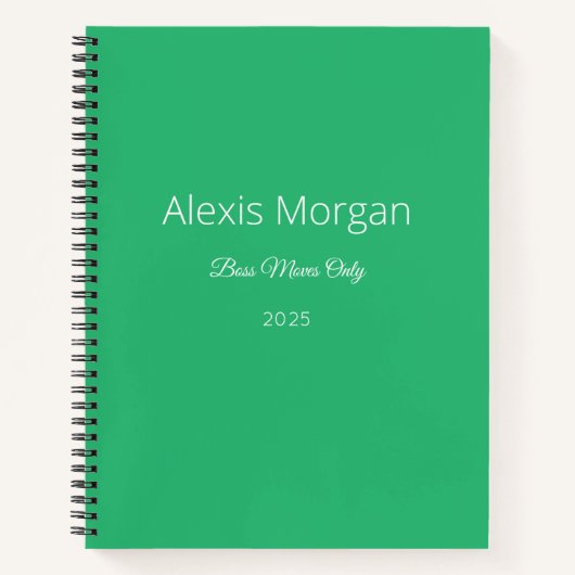 Bossen Dagelijkse Planner Notitieboek (Voorkant)