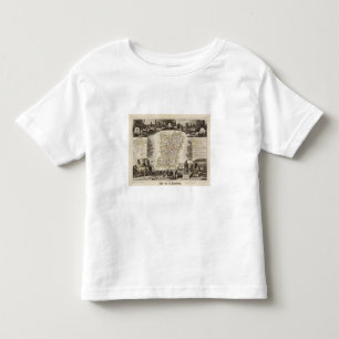Bossen, districtsgrenzen kinder shirts