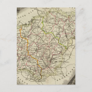 Bossen en landschappen briefkaart