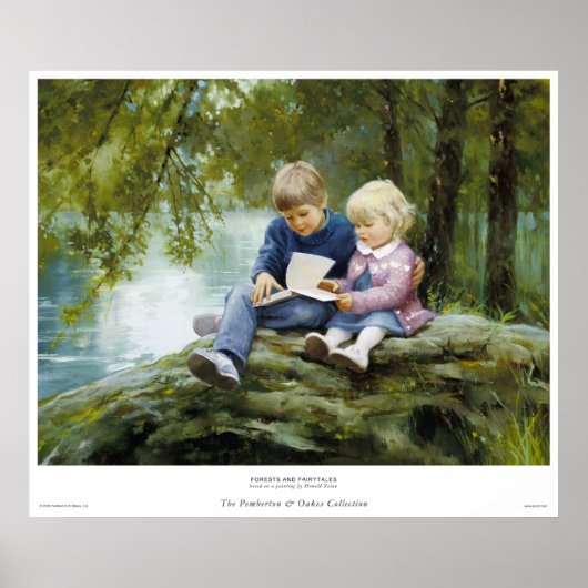 Bossen en sproeiers poster (Voorkant)