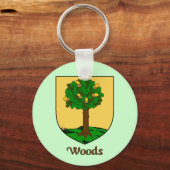 Bossen Family Shield Sleutelhanger (Voorkant)