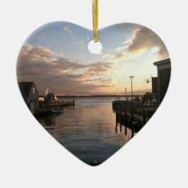 Bossen Hole Harbour kerstversiering Keramisch Ornament