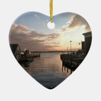Bossen Hole Harbour kerstversiering Keramisch Ornament