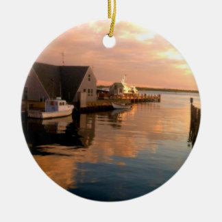Bossen Hole Harbour kerstversiering Keramisch Ornament