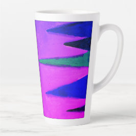 Bossen in de avond latte mok