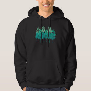 Bossen in de buitenlucht Natuur bossen in het wild Hoodie