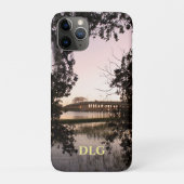 Bossen Memorial Bridge op Sunset Cell Phone Case (Achterkant)