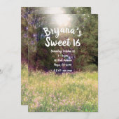 Bossen met houtskool 16 kaart (Voorkant / Achterkant)