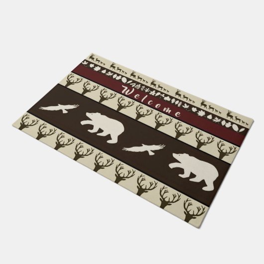 Bossen najaar deurmat (Schuin)