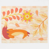 Bossen najaar fleece deken (Voorkant (Horizontaal))