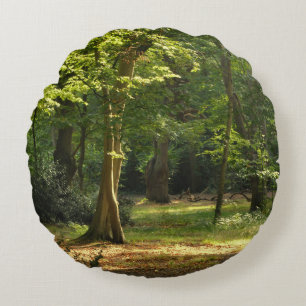 Bossen Rond Kussen
