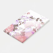 Bossen rozen 5 post-it® notes (Schuin)