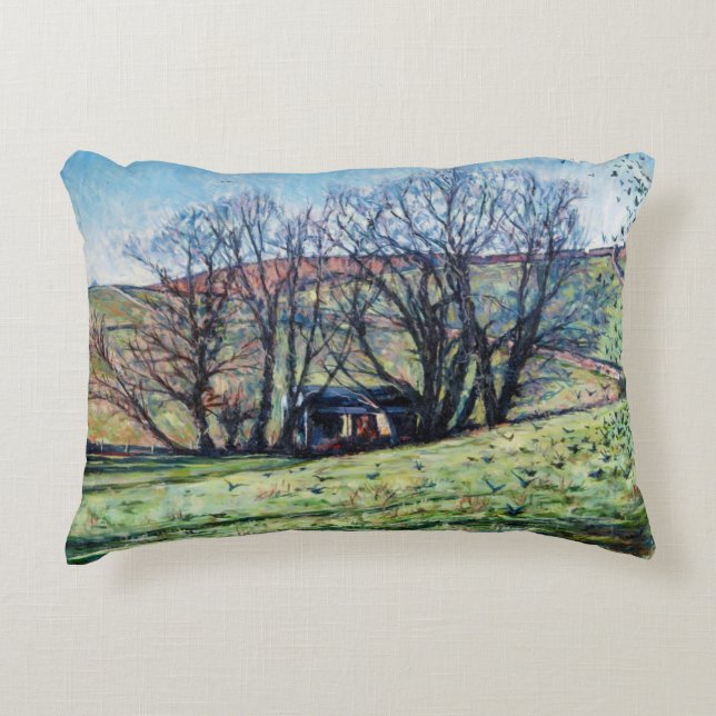 Bossen stijgen 2009 accent kussen (Voorkant)