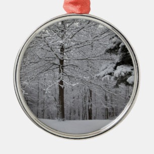 Bossen-Uitzicht Metalen Ornament