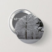 Bossen-Uitzicht Ronde Button 5,7 Cm (Voorkant /achterkant)