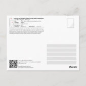 Bossen van beuken van de Oudheid en de Primeval -  Briefkaart (Achterkant)