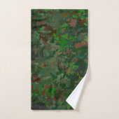 Bossen van Camouflage Pixels Bad Handdoek (Handdoek)