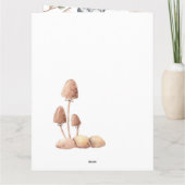 Bossen verjaardag gepersonaliseerd kaart (Achterkant)