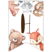 Bossen verjaardag gepersonaliseerd vlaggetjes (Tweede vlag)