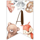 Bossen verjaardag gepersonaliseerd vlaggetjes (Derde vlag)