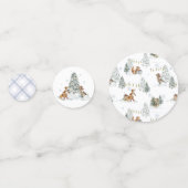 Bossen | Winter Birthday Confetti (Achterkanten)