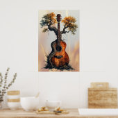 Bossenliedjes Poster (Keuken)