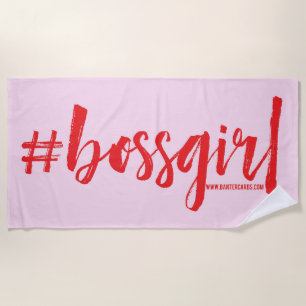 Bossgirl strandhanddoek strandlaken