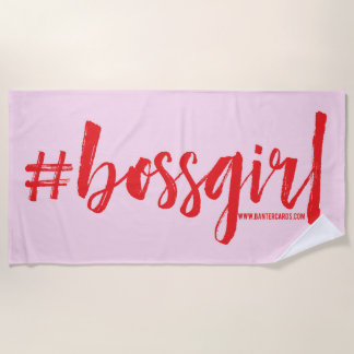 Bossgirl strandhanddoek strandlaken