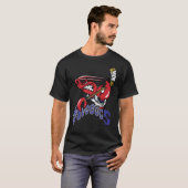 Bossier Shreport Mudbugs Ice Hockey Classic T-Sh T-shirt (Voorkant volledig)