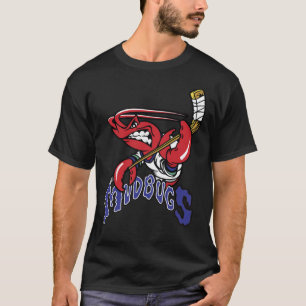 Bossier Shreport Mudbugs Ice Hockey Classic T-Sh T-shirt