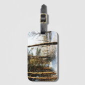 Bossneeuw Scène BC LTCNA Bagagelabel (Voorkant (verticaal))