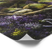 Bosspirits Afdruk van olieverf Poster (Hoek)