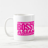 BOSSY ASIAN - Ik ben een trots dominante micromana Koffiemok (Links)