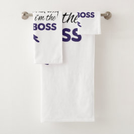 Bossy Bad Handdoek