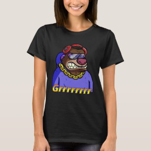 Bossy Beer Club NFT Niet Fungibel Kunstwerk GRRR G T-shirt