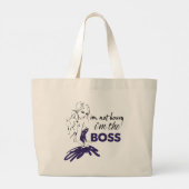 Bossy Grote Tote Bag (Achterkant)
