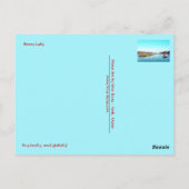 Bossy Lady Briefkaart (Achterkant)