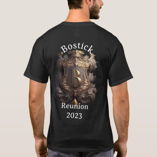 Bostick Family Reunion 2023 T-Shirt (Achterkant)