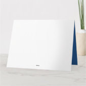 BOSTIN BABBY Black Country Words New Baby Kaart (Achterkant)