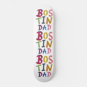 Bostin Dad Black Country Wordskateboard Skateboard