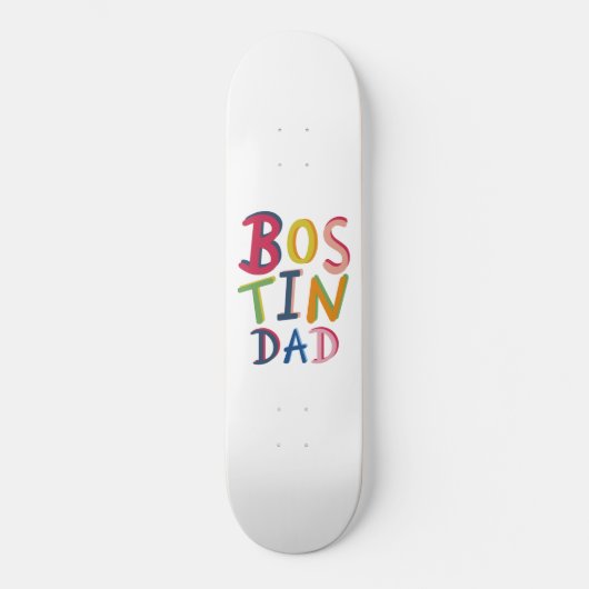 Bostin Papa Black Pays Mots Skateboard (Recto)
