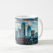 Bosto Coffee Mug Massachusetts City Skyline Gift (Devant droit)