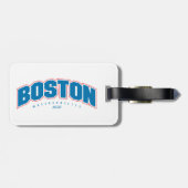 Boston 1630 bagagelabel (Achterkant horizontaal)