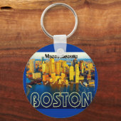 Boston 2, Massachusetts Sleutelhanger (Voorkant)