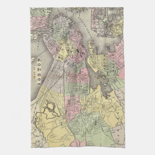 Boston 3 theedoek (Verticaal)