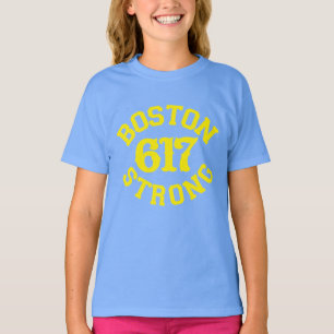 Boston 617 Sterke Klassieke T-shirt
