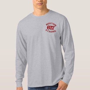 BOSTON 617 STRONG 3D-patch T-shirt