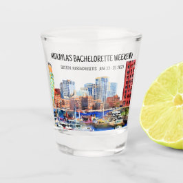 Boston Bachelorette Weekend Shot glass Shot Glas